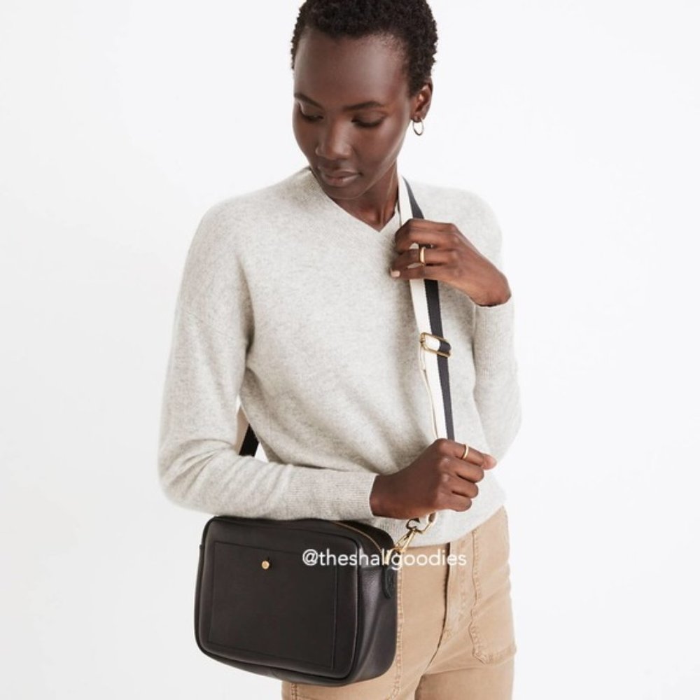 Madewell Cashmere V-Neck Sweater (Small, New with Tags)